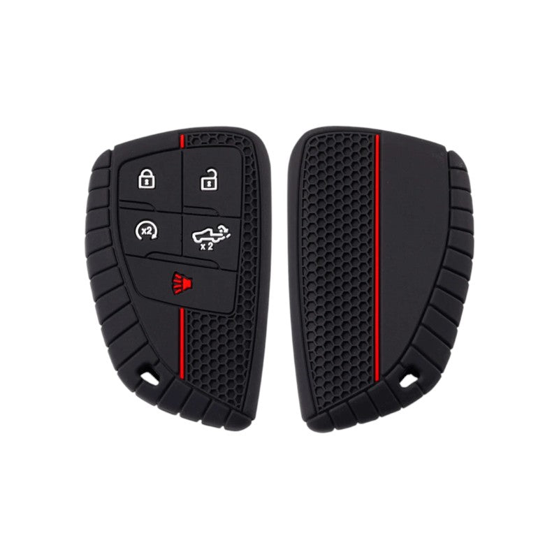 Silicone Key Fob Cover for Chevy Silverado, Tahoe, Camaro, Malibu, Equinox