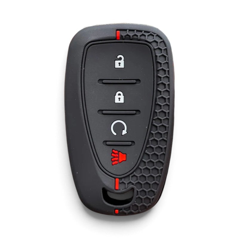 Silicone Key Fob Cover for Chevy Silverado, Tahoe, Camaro, Malibu, Equinox