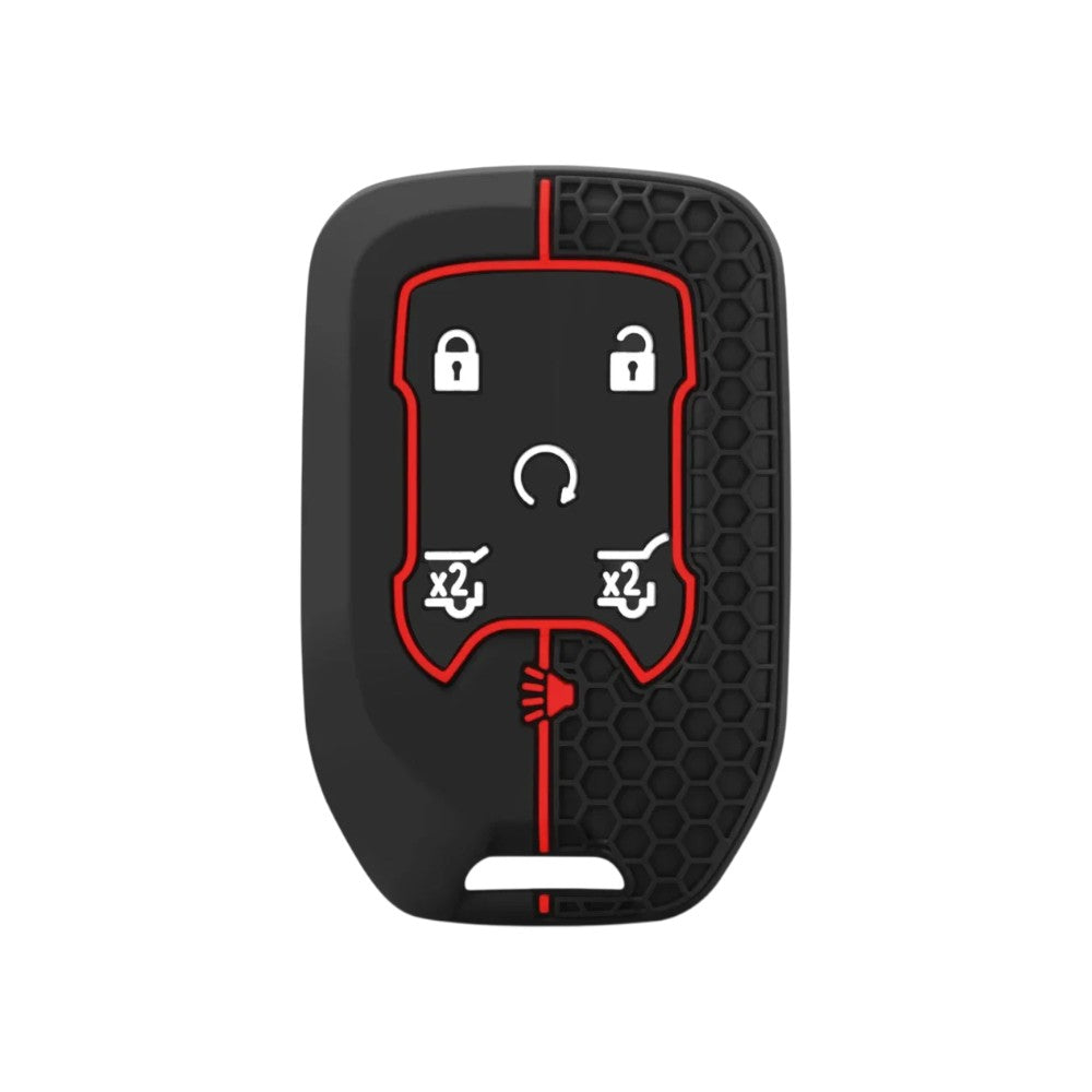 Silicone Key Fob Cover for Chevy Silverado, Tahoe, Camaro, Malibu, Equinox