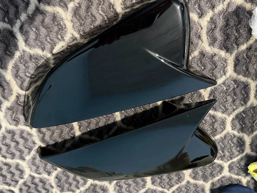 Mirror Covers for 2010-2014 Ford Mustang, Carbon-Fiber Look