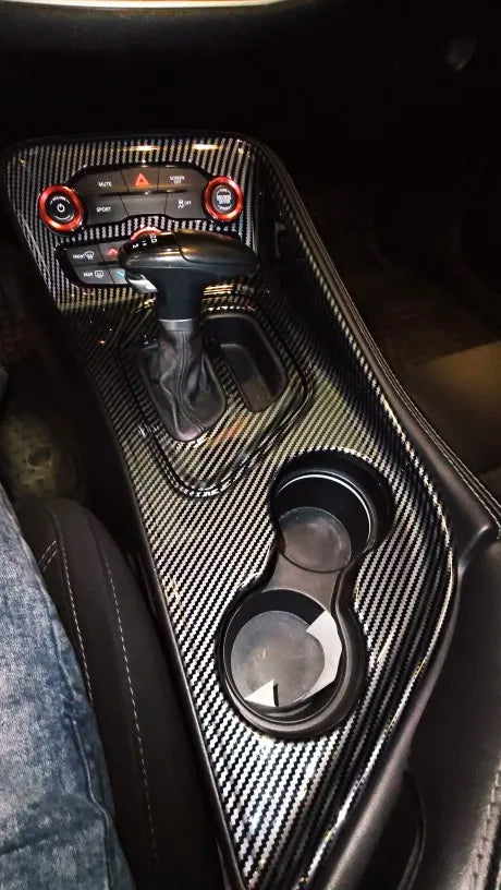 Center Console Shift Panel Trim for 2015-2022 Dodge Challenger