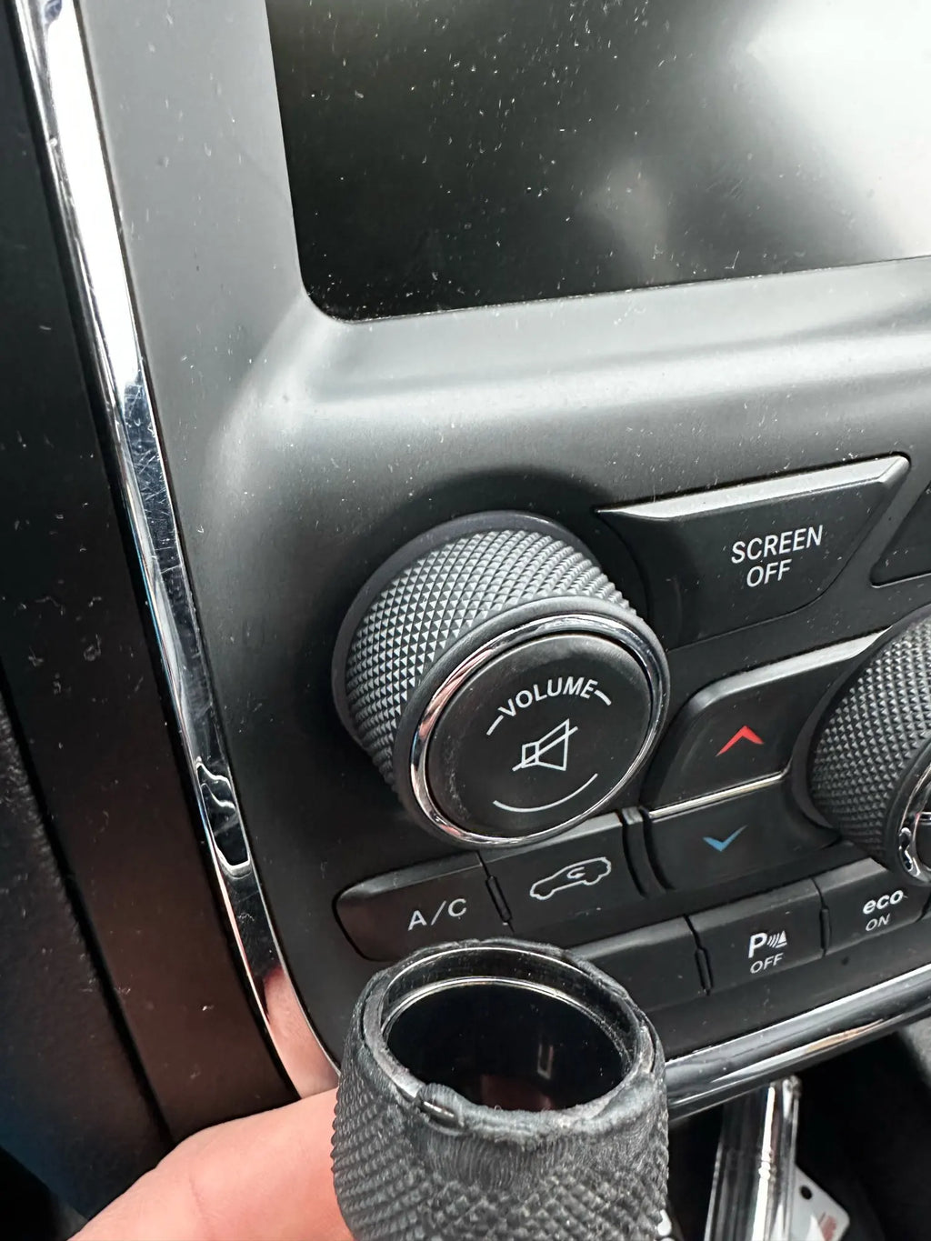 Climate and Radio Control Knob for 2014-2021 Jeep Grand Cherokee WK2