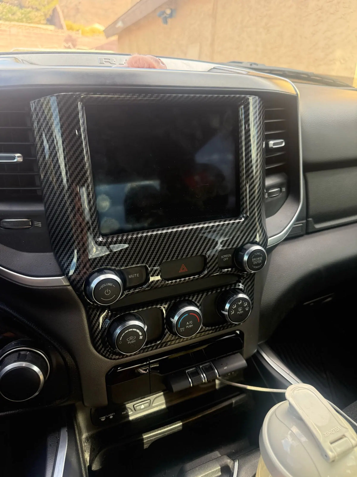 Console Gear Shift Panel Cover for 2019-2026 Ram 1500 / 2500 / 3500