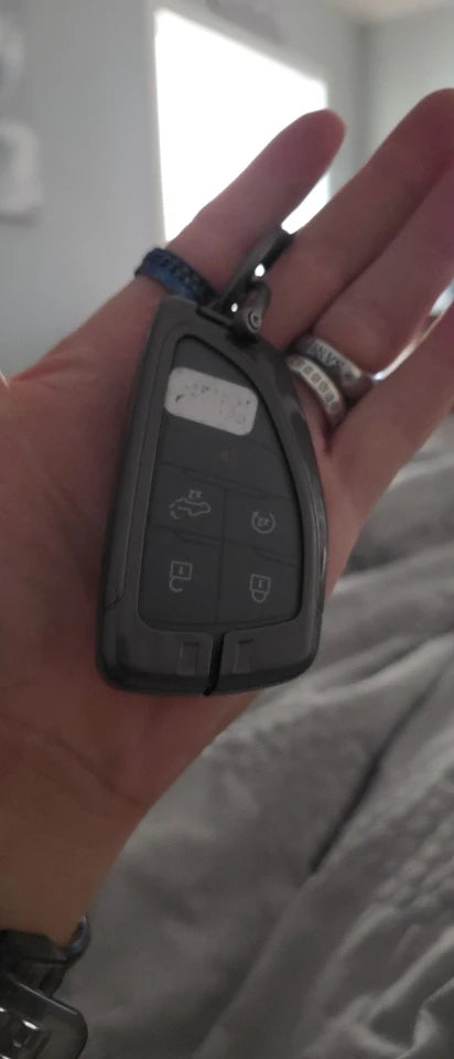 Zinc Alloy Key Fob Cover for 2020-2023 Tahoe / Suburban / Yukon / Envision