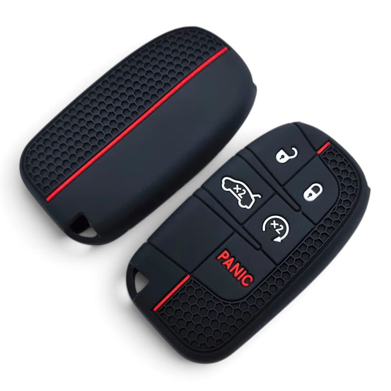 Silicone Key Fob Cover for Dodge Ram, Charger, Challenger, Durango