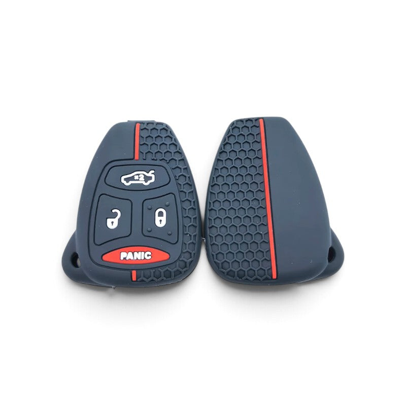 Silicone Key Fob Cover for Jeep Wrangler / Grand Cherokee / Compass / Renegade