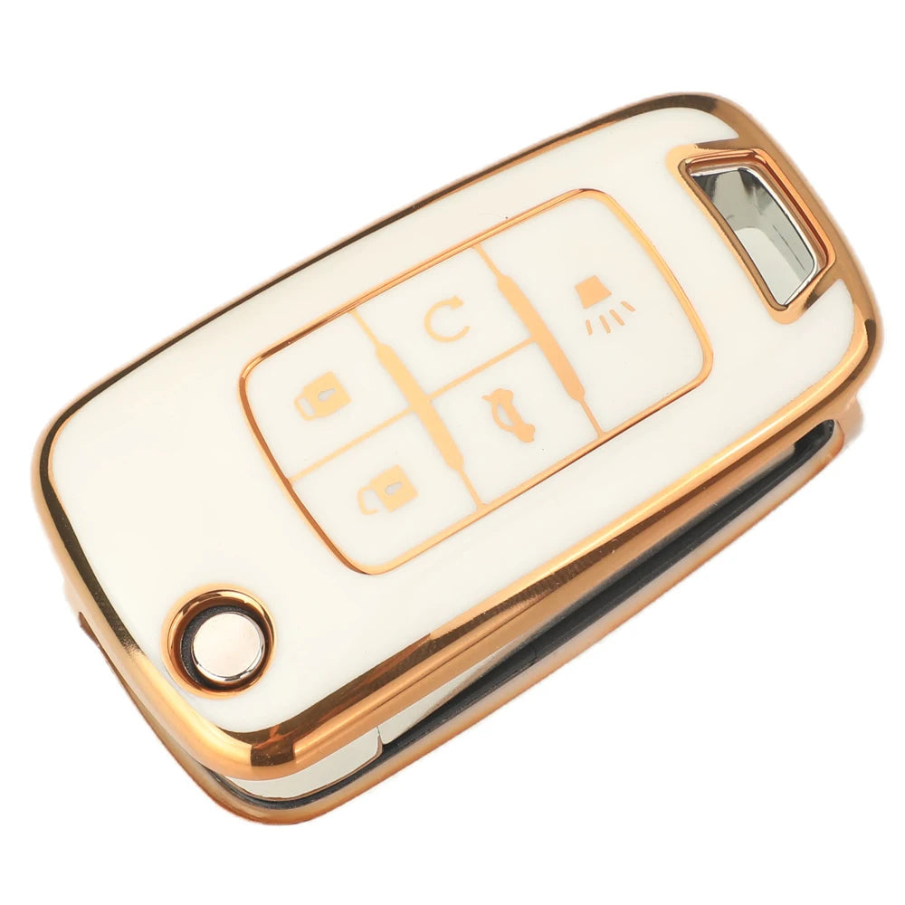 Soft TPU Key Fob Cover for Chevrolet Cruze, Camaro, Impala, Malibu