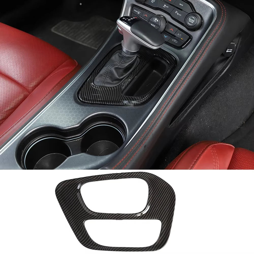 Center Console Shift Panel Trim for 2015-2022 Dodge Challenger