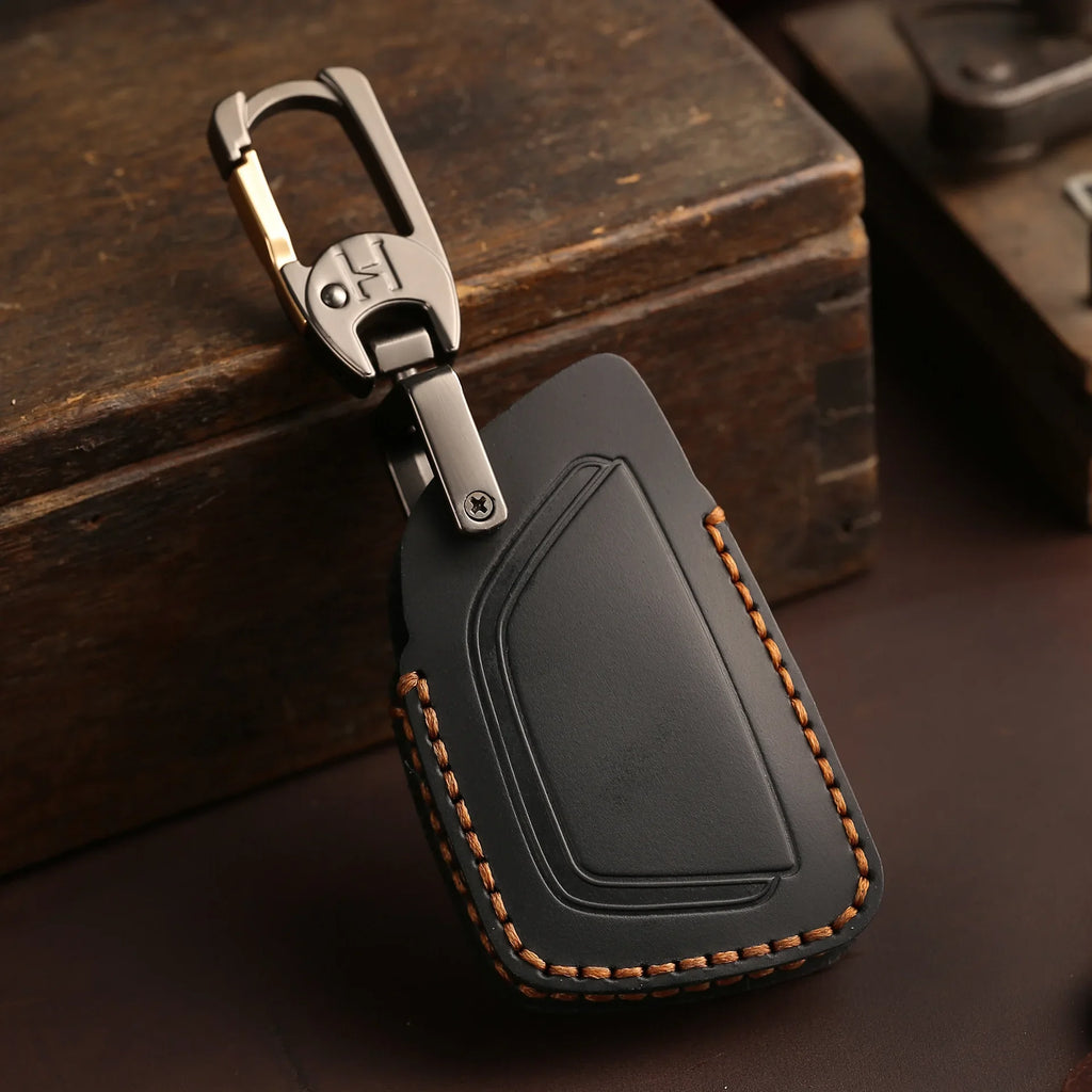 PU Leather Key Fob Cover for Buick Envision, GMC Yukon, Chevy Tahoe / Suburban