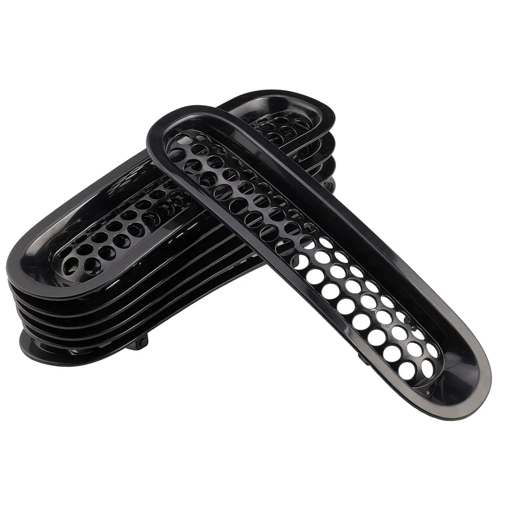 Mesh Grille Insert Kit for 2007-2017 Jeep Wrangler JK, Matte or Gloss