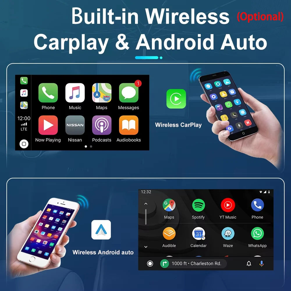 9.7 in. Android 15 CarPlay Head Unit for 2013-2018 Ford Fusion
