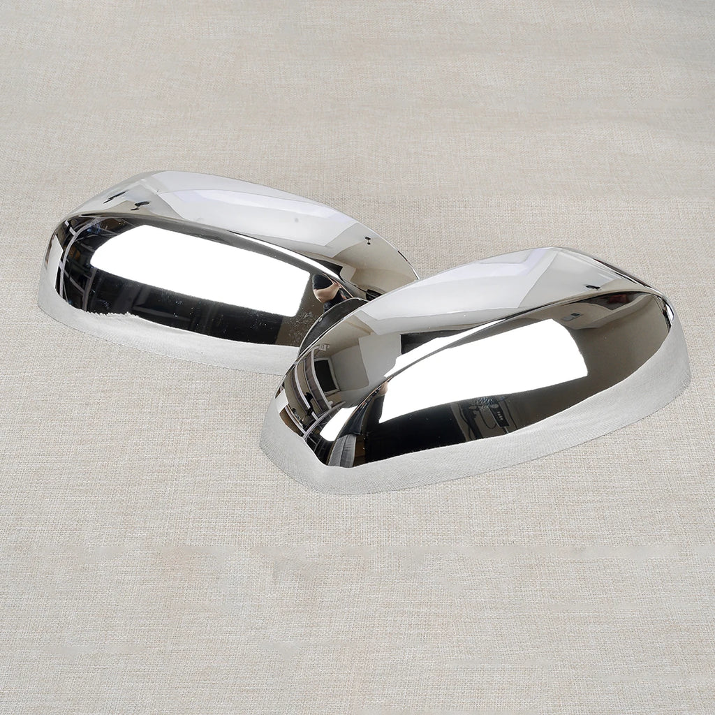Chrome Upper Mirror Covers for 2007-2014 Silverado / Sierra / Tahoe, Pair