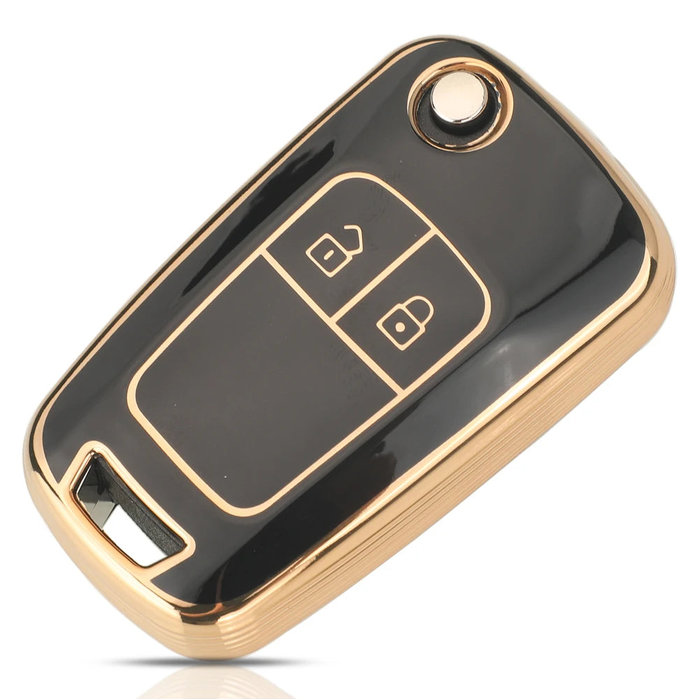 Soft TPU Key Fob Cover for Chevrolet Cruze, Camaro, Impala, Malibu