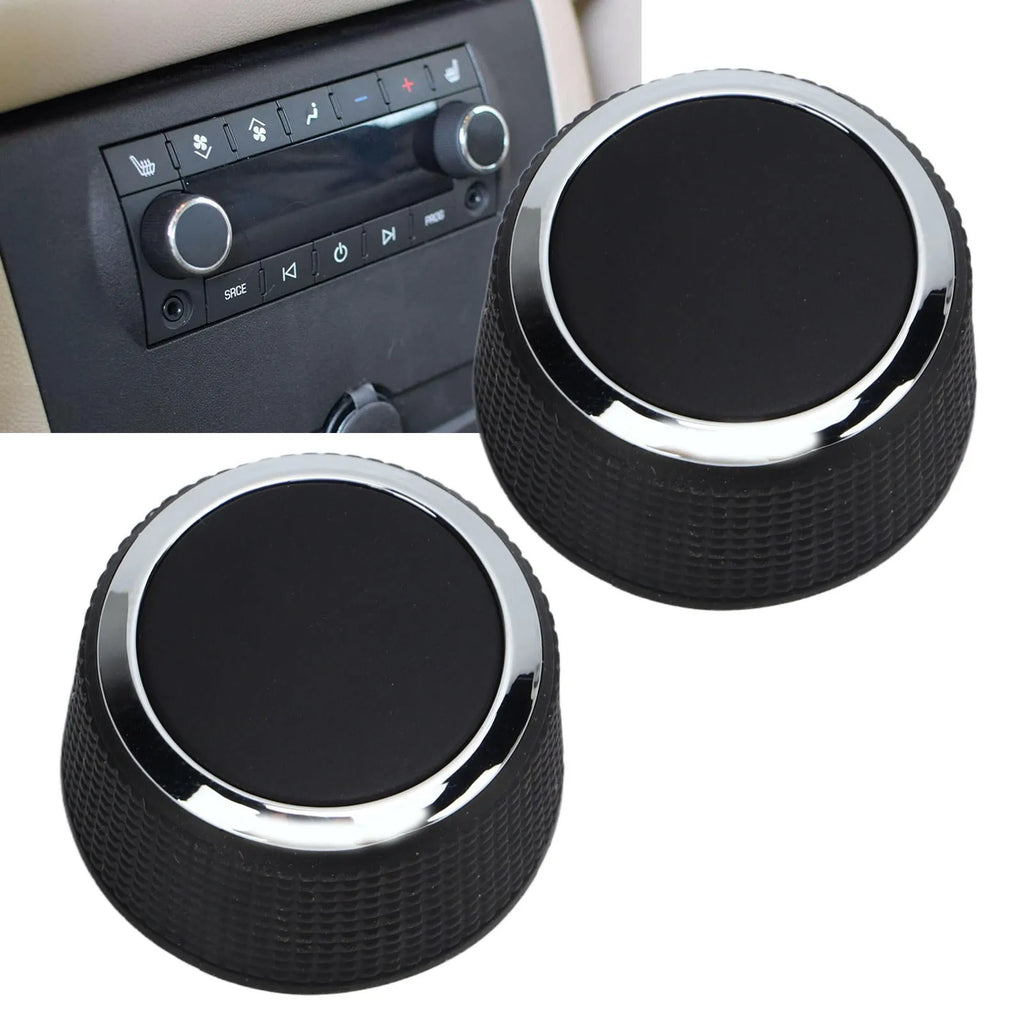 Rear Radio Volume Knob, 2 Pcs, for 2007-2013 Chevy Suburban, 22912547