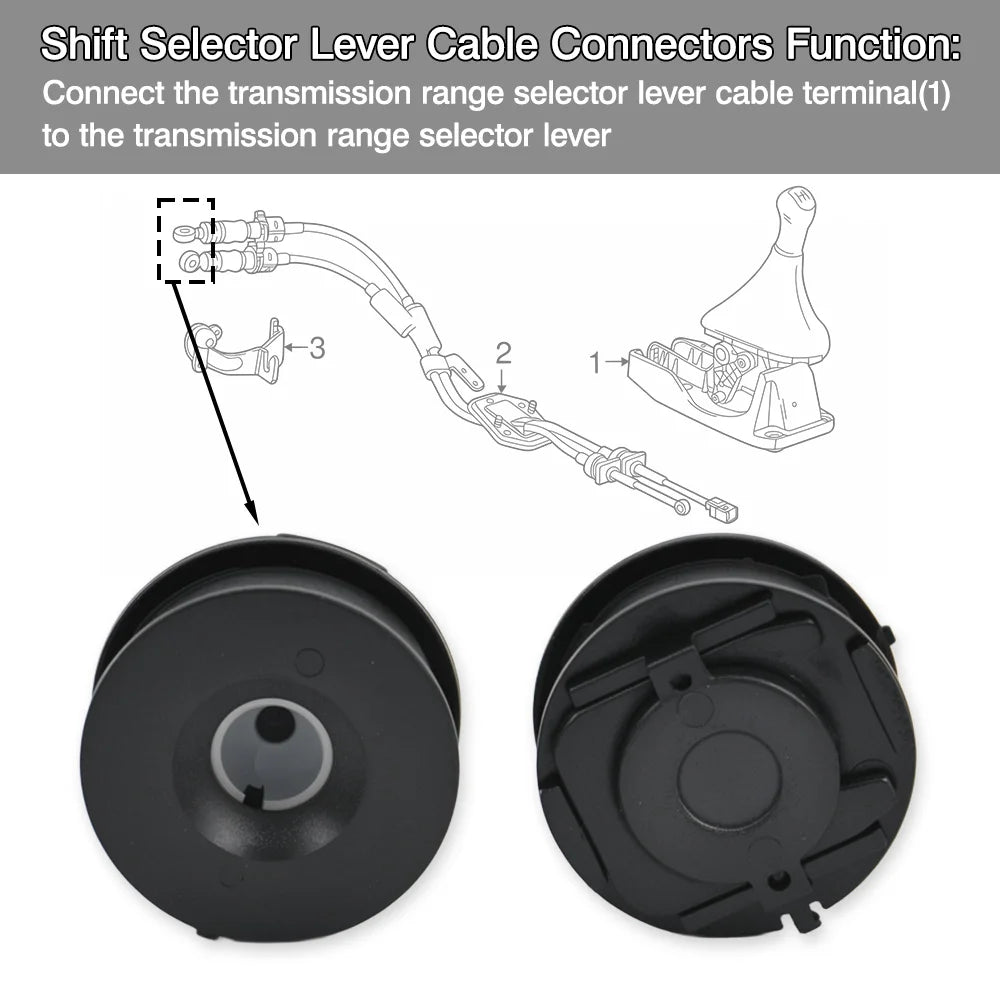Shift Cable Bushing for 2013-2017 Chevy Spark, 2 Pcs