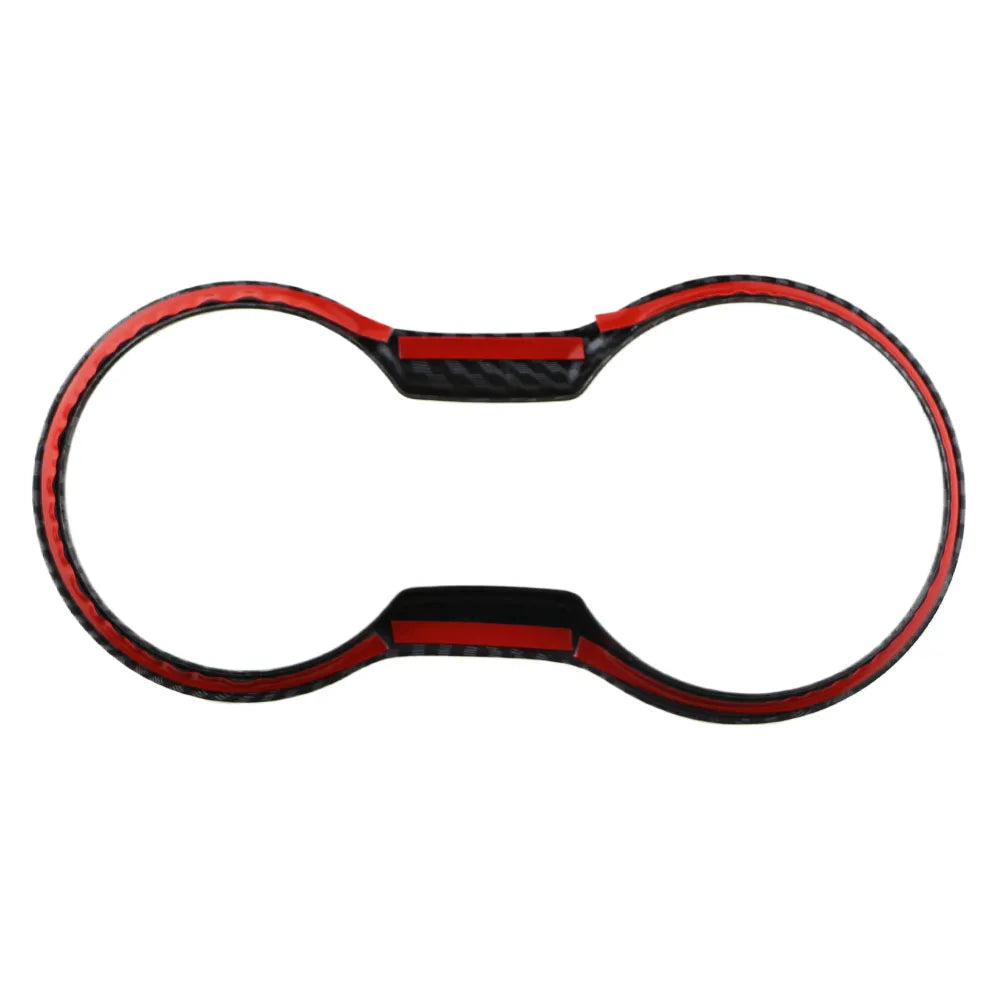 Carbon-Look Front Cup Holder Trim for 2015-2022 Ford Mustang