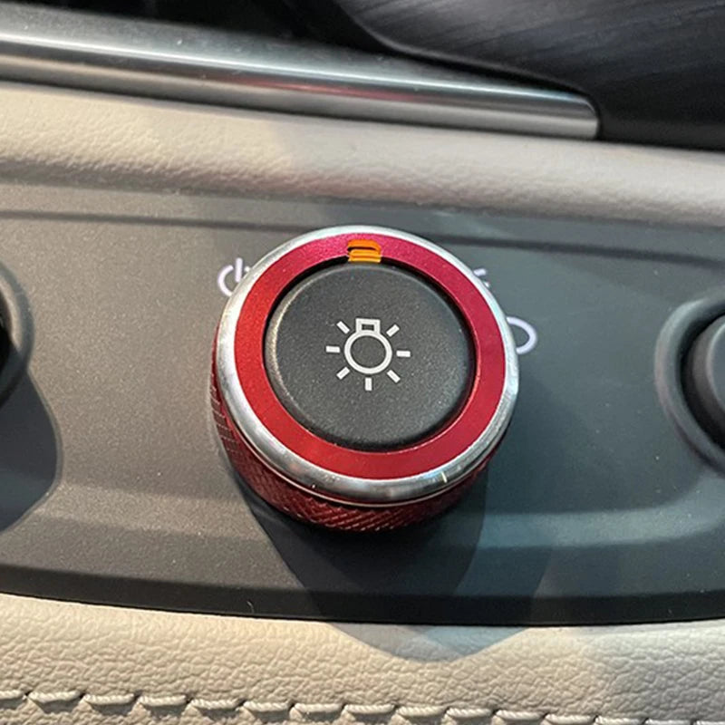 Headlight Adjust Knob Trim Ring for Chevy Malibu, Equinox, Traverse