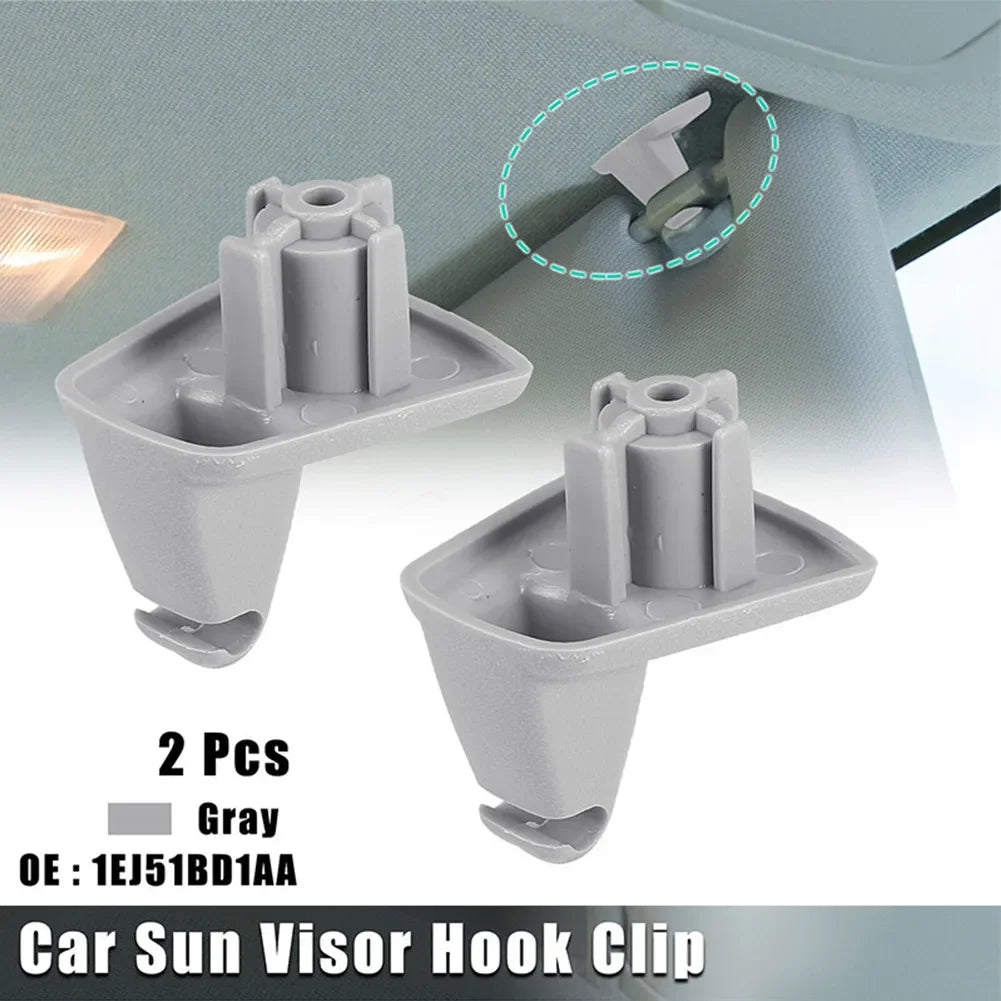 Sun Visor Hook Clips, 2 Pieces, for Chrysler 300 / Dodge Magnum