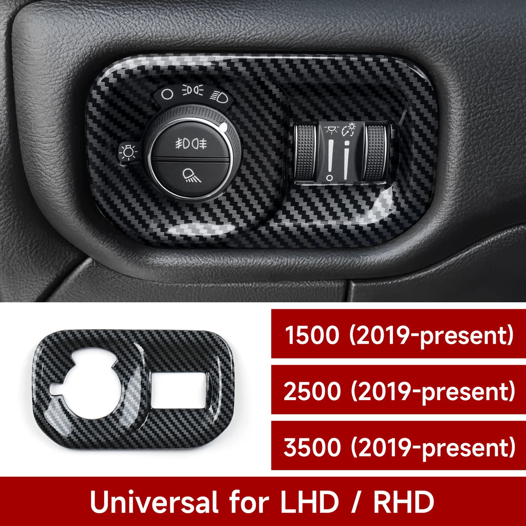 Console Gear Shift Panel Cover for 2019-2026 Ram 1500 / 2500 / 3500