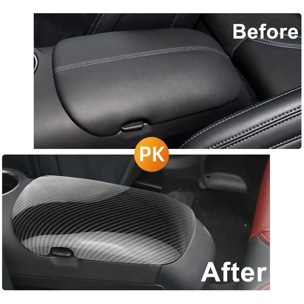 Center Console Armrest Cover for 2015-2024 Ford Mustang