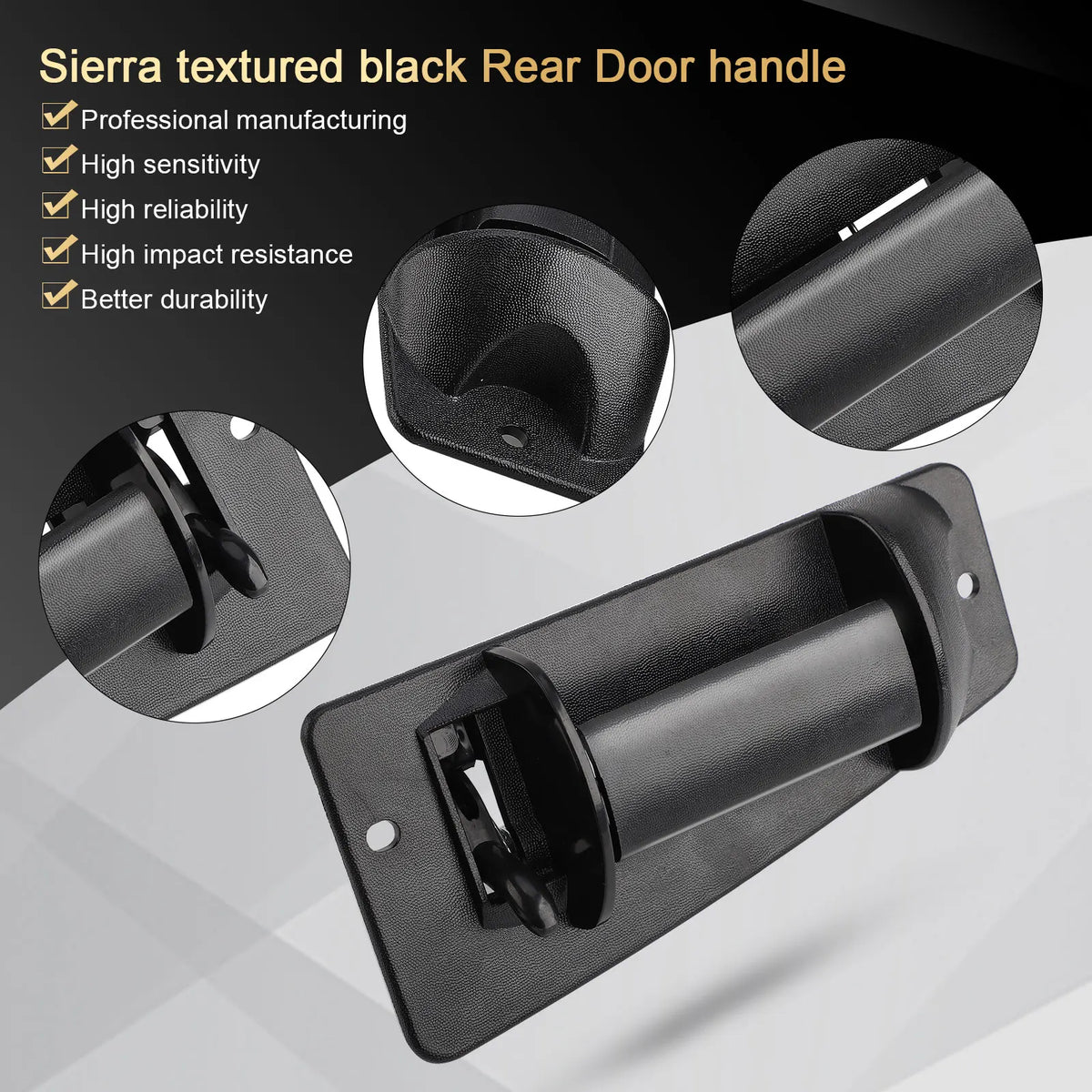Exterior Door Handle for 1999-2007 Chevy Silverado / GMC Sierra Extended Cab