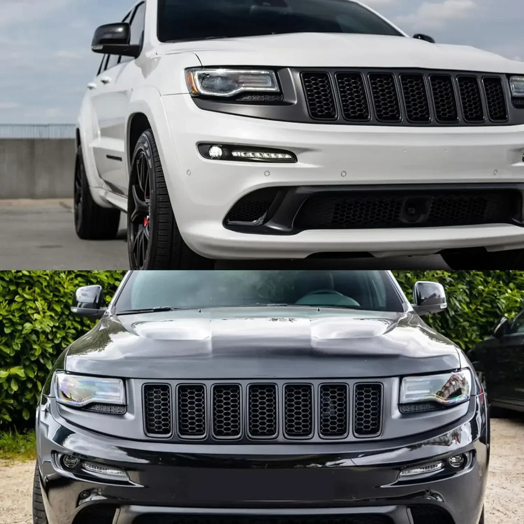 Front Grille Trim Rings for 2014-2016 Jeep Grand Cherokee, 7 Pieces