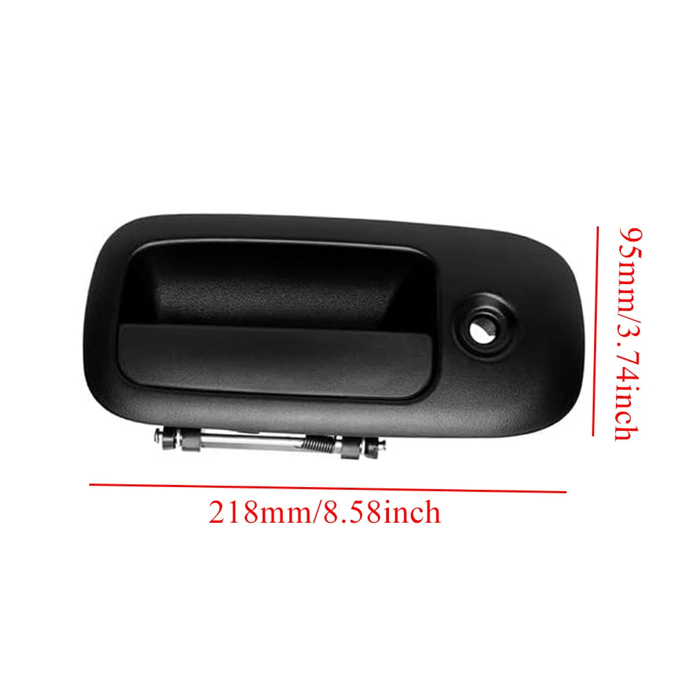 Exterior Door Handle Set, 3 Pcs, for 1996-2009 Chevy Express / GMC Savana