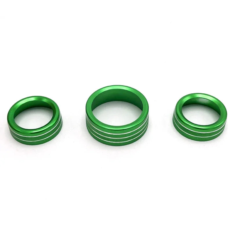 A/C Knob Cover Set for 2015-2020 Dodge Challenger / Charger / Chrysler 300