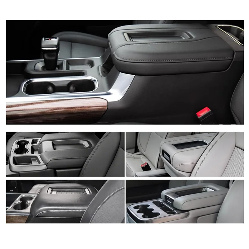 Center Console Armrest Cover for 2019-2025 Chevy Silverado / GMC Sierra 1500