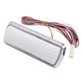 Chrome Base Dome Light Lens for 1960-1972 Chevy / GMC C/K Pickup, Blazer