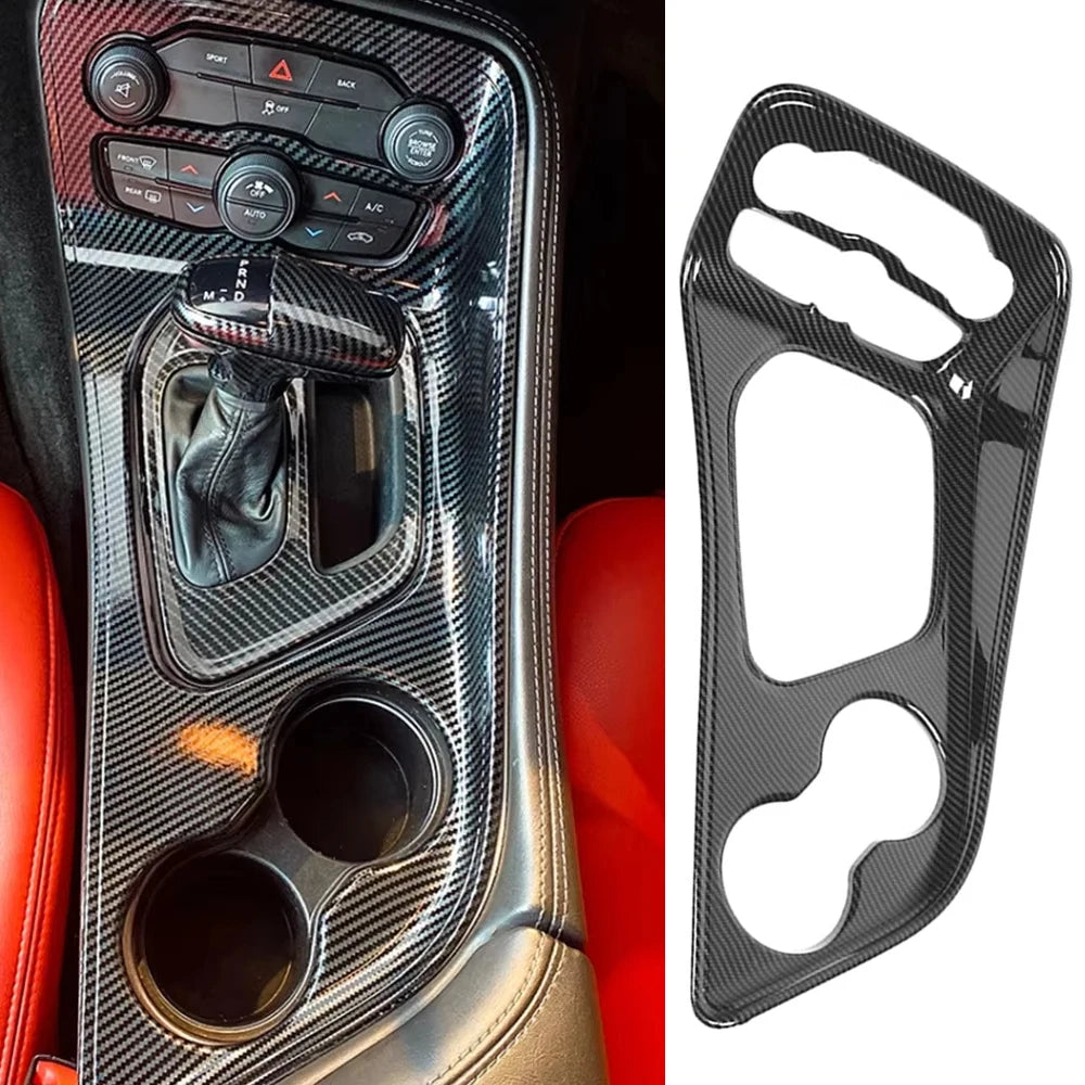 Center Console Shift Panel Trim for 2015-2022 Dodge Challenger