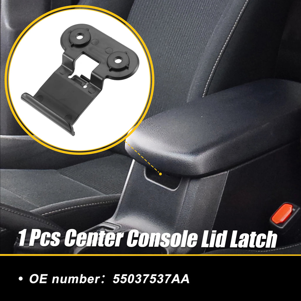 Center Console Armrest Lid Latch for 1997-2001 Jeep Cherokee, Black