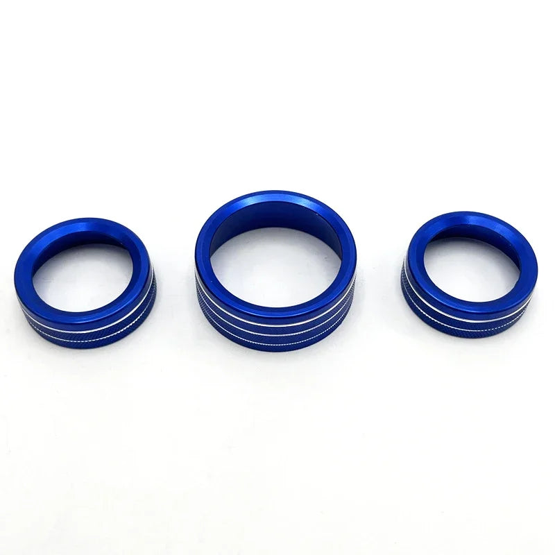 A/C Knob Cover Set for 2015-2020 Dodge Challenger / Charger / Chrysler 300