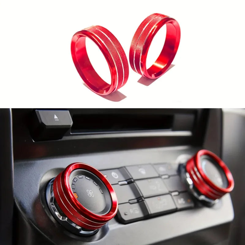 A/C, 4WD, Trailer & Volume Knob Trim for 2016-2019 Ford F-150 XLT