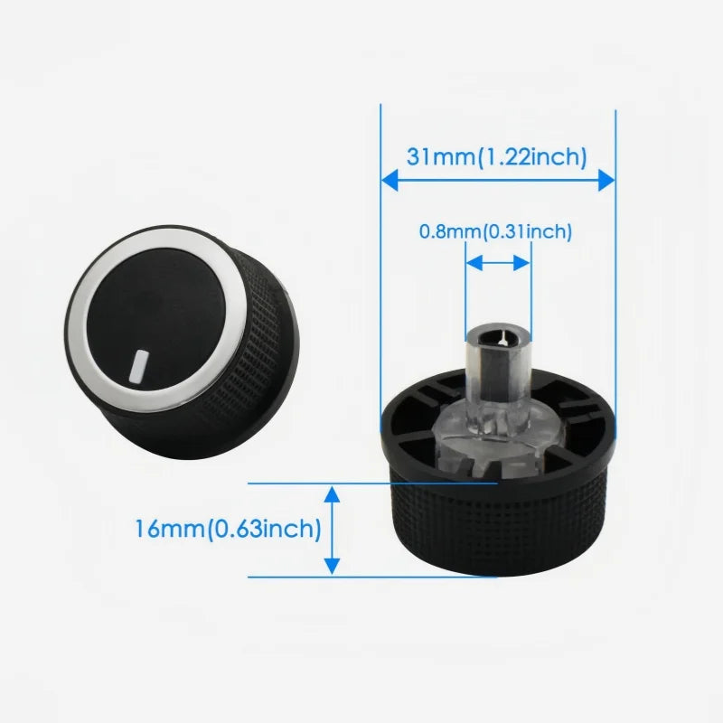 Heater A/C Control Knob for 2008-2017 Chevy Express 1500 / GMC Savana