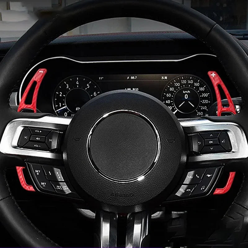 Paddle Shifter Extensions for 2015-2023 Ford Mustang, Pair