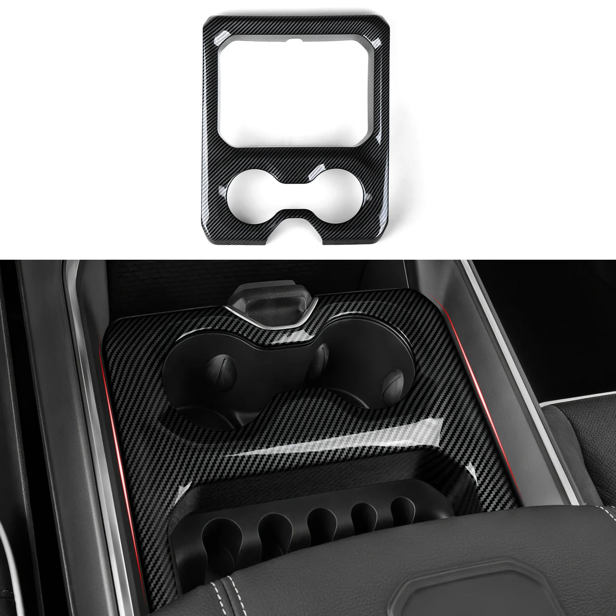 Console Gear Shift Panel Cover for 2019-2026 Ram 1500 / 2500 / 3500