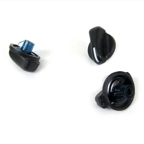 6-Piece A/C Heater Control Knob Set for 1999-2005 Jeep Wrangler