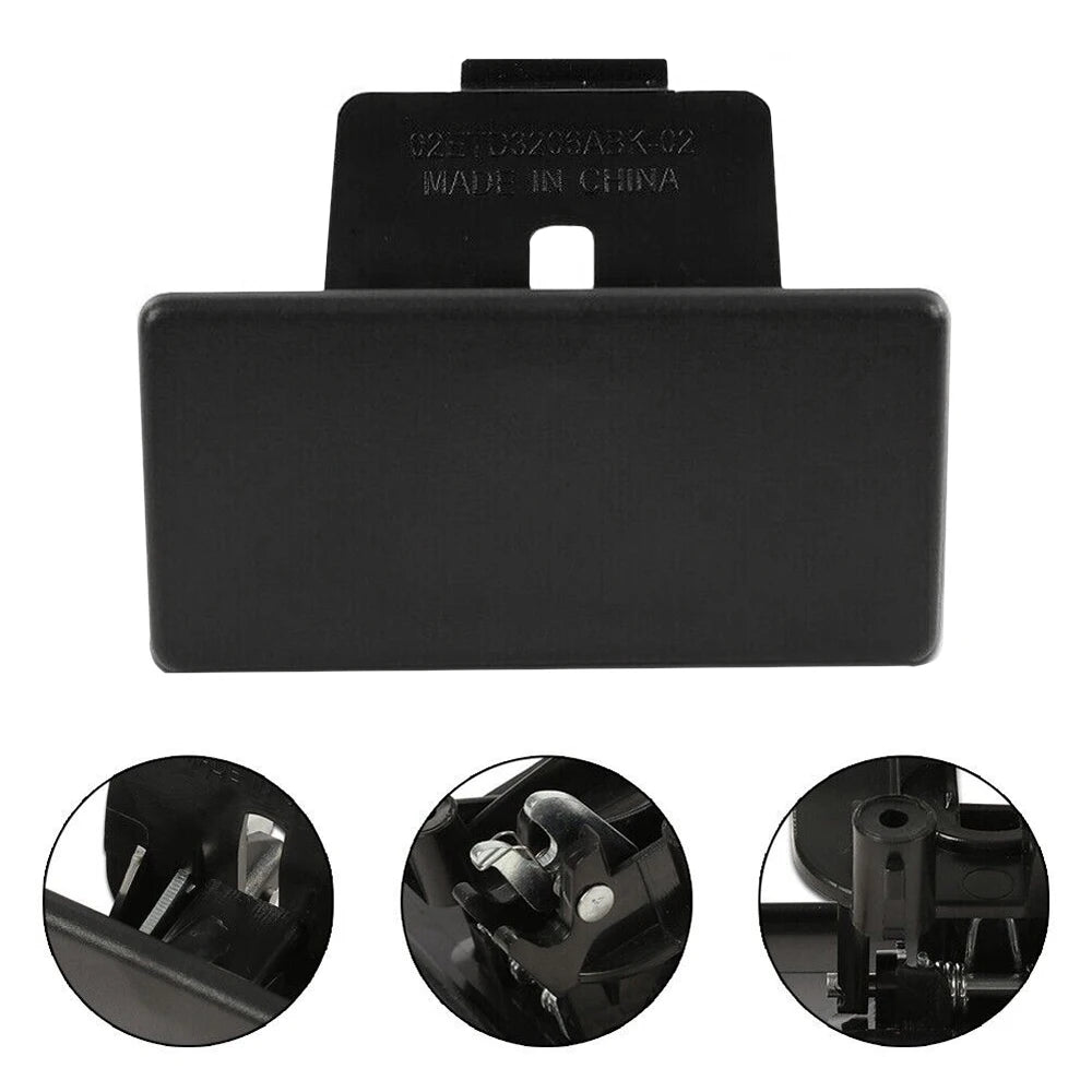Glove Box Latch Handle for Hummer H3, Chevy Colorado, GMC Canyon, Black