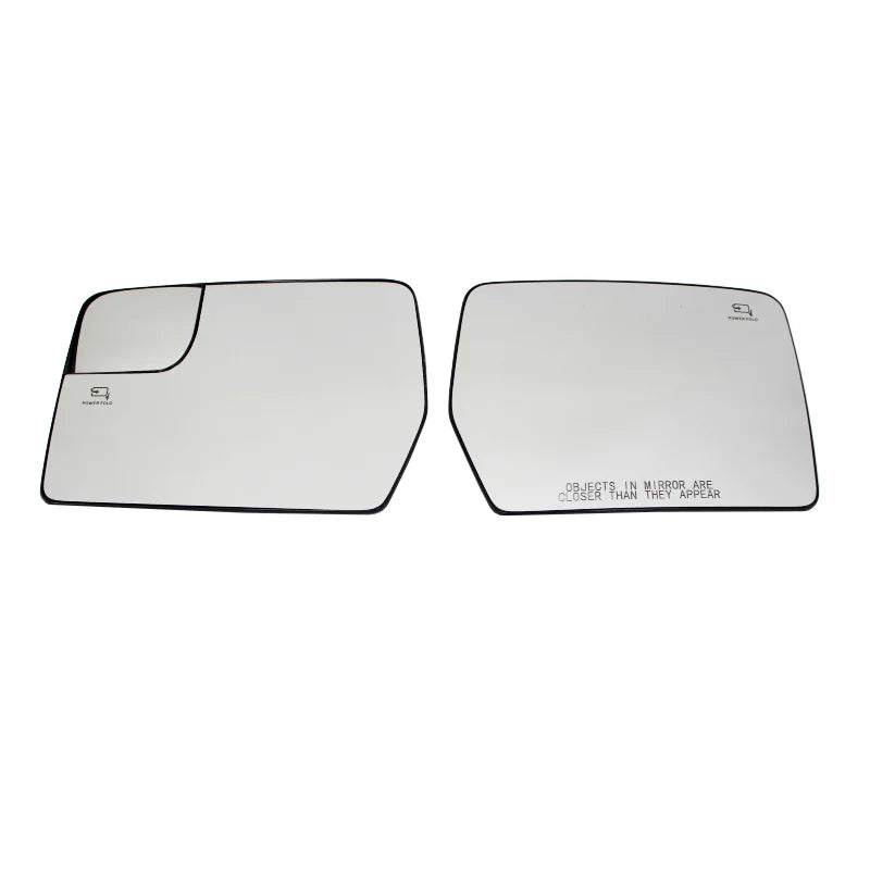 Side Mirror Glass for 2011-2014 Ford F-150, Heated, Wide Angle