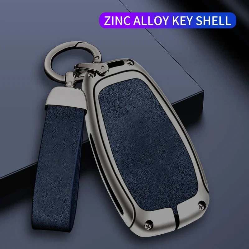 Zinc Alloy Key Fob Cover for Chevy Cruze, Camaro, Malibu, Equinox, Traverse