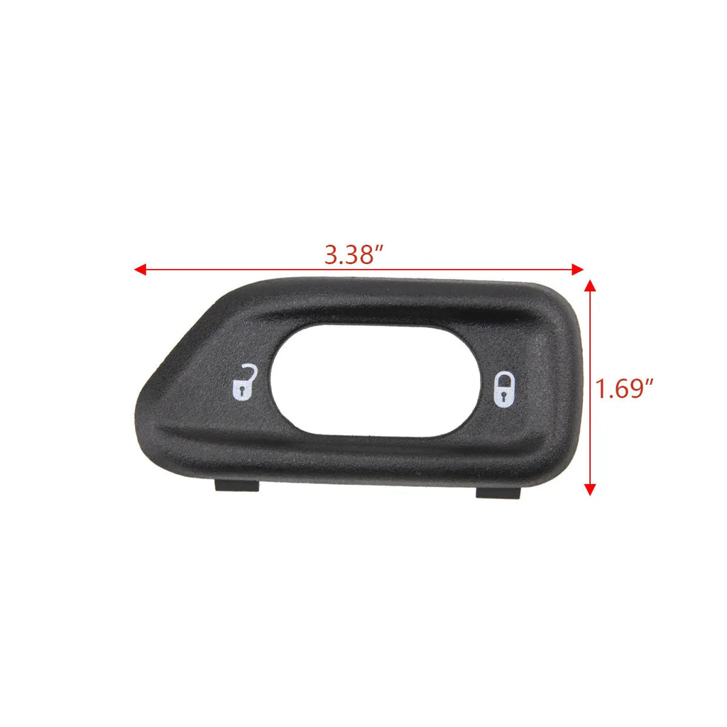 Front Door Lock Switch Bezel for 2011-2018 Jeep Wrangler JK