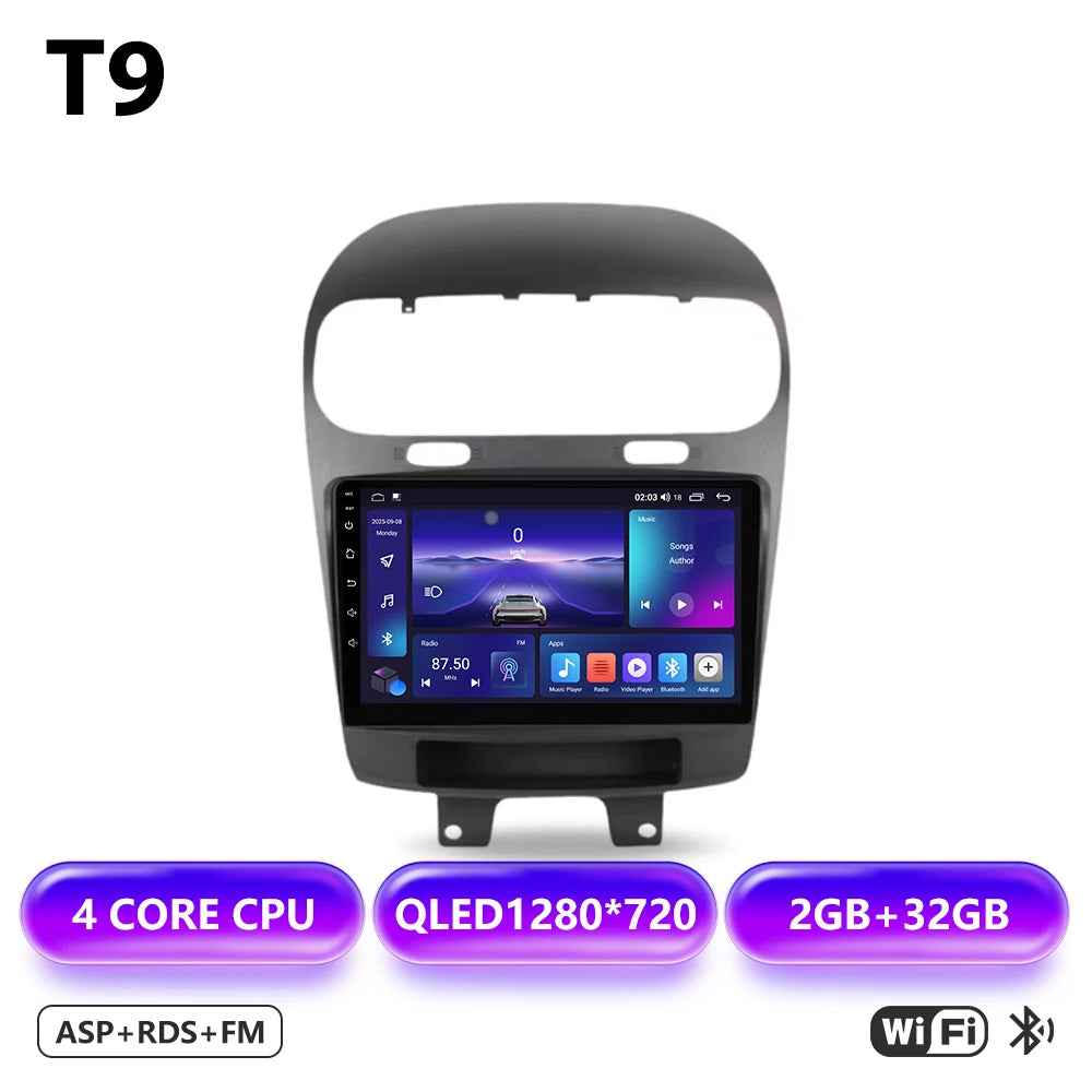 9-Inch Android CarPlay Head Unit for 2011-2020 Dodge Journey