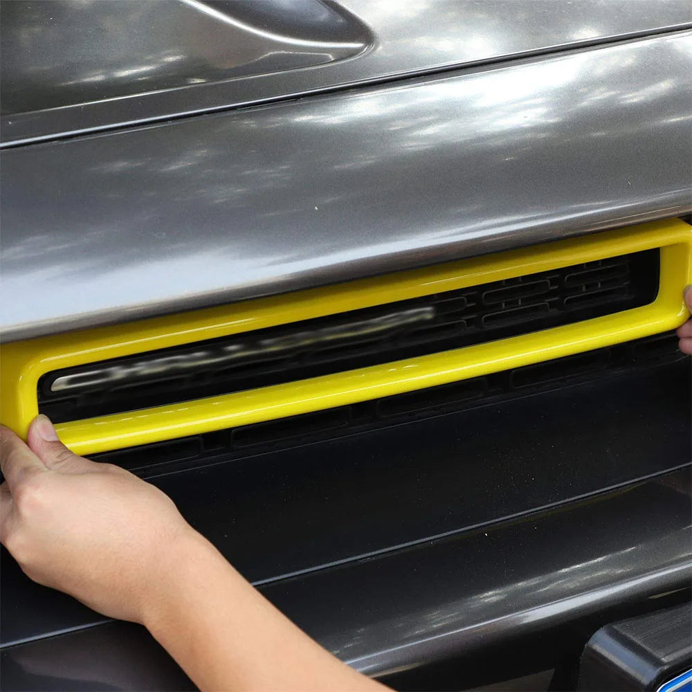 Front Grille Insert Trim for 2015-2022 Dodge Challenger, 2 Pieces