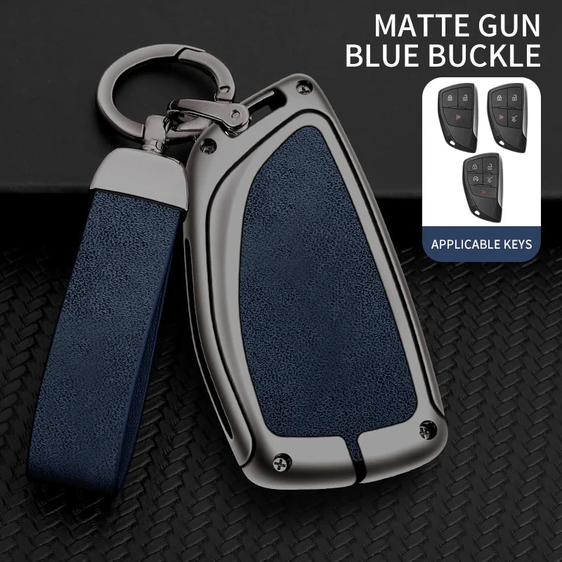 Zinc Alloy Key Fob Cover for 2020-2023 Tahoe / Suburban / Yukon / Envision