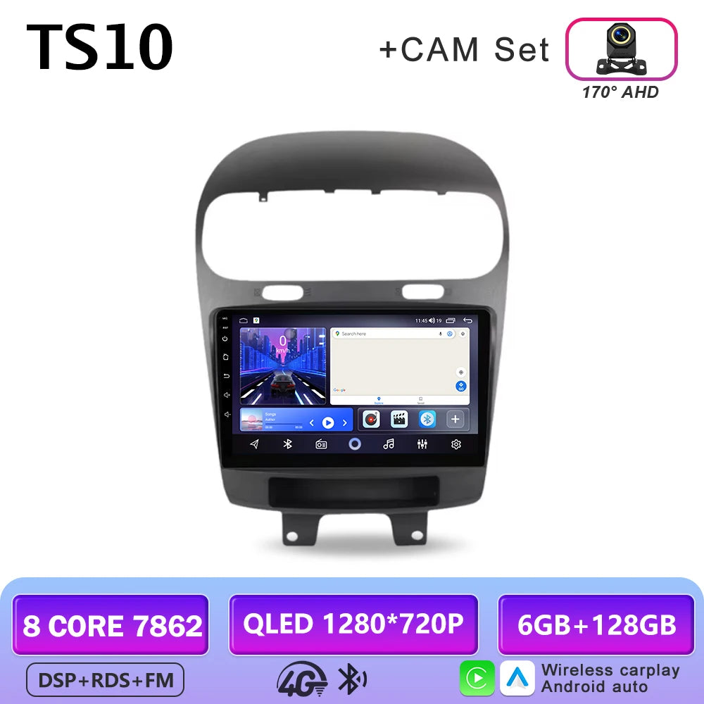 9-Inch Android CarPlay Head Unit for 2011-2020 Dodge Journey