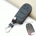 PU Leather Key Case for Jeep Cherokee / Compass, Chrysler 300C, Dodge Challenger