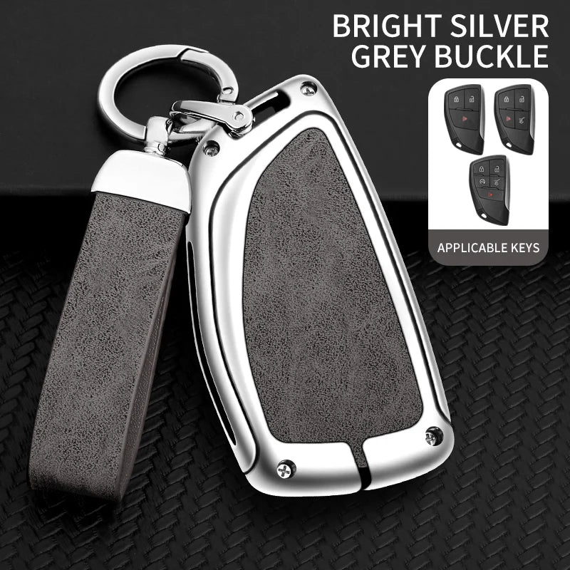 Zinc Alloy Key Fob Cover for 2020-2023 Tahoe / Suburban / Yukon / Envision