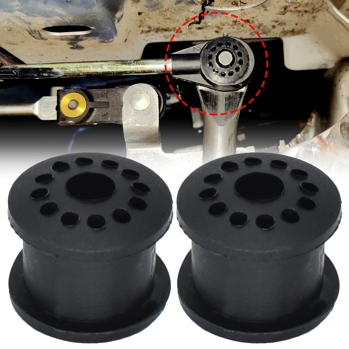 Transfer Case Shift Linkage Bushing for 2002-2007 Jeep Liberty