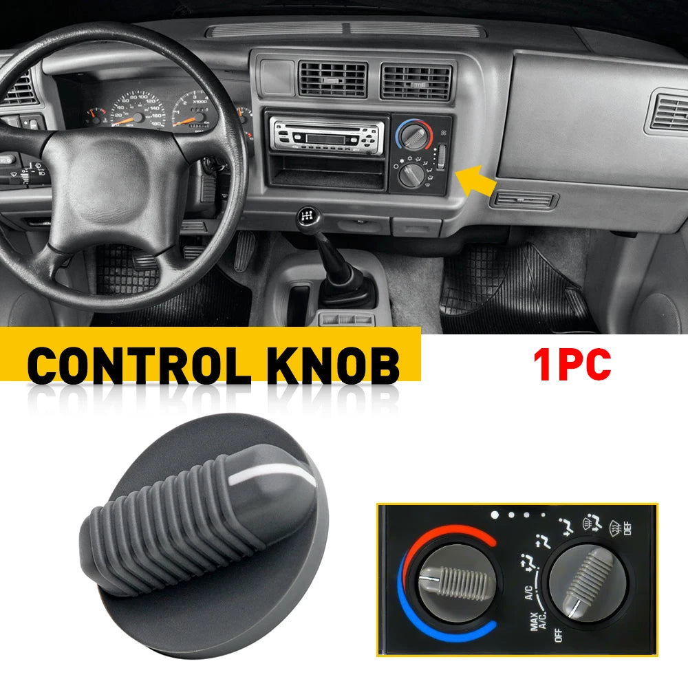 A/C Heater Control Knob for 1995-1997 Chevy Blazer / S-10 / GMC Jimmy / Sonoma
